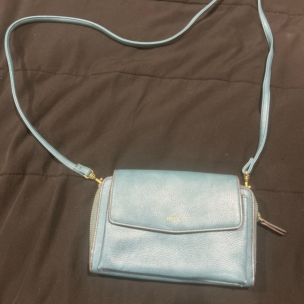 Relic Teal Crossbody Bag